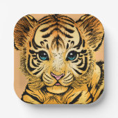 KLEIN TIGER PAPPTELLER (Vorderseite)