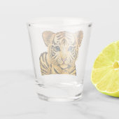KLEIN TIGER SCHNAPSGLAS (Rückseite)