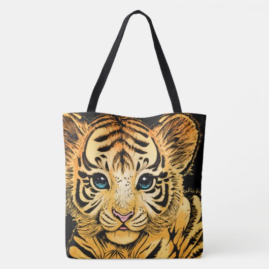 KLEIN TIGER TASCHE (Rückseite)