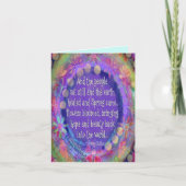 Klein "und die Menschen sitzen still" Karte (Vorderseite)