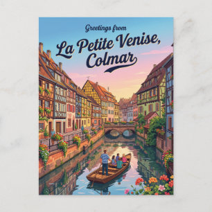 Klein-Venedig Frankreich Postkarte