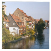 Klein Venedig (Klein Venedig) und Fluss Regnitz Fliese (Vorderseite)