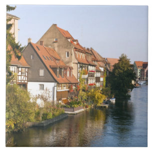 Klein Venedig (Klein Venedig) und Fluss Regnitz Fliese