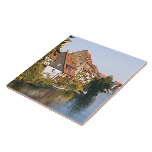 Klein Venedig (Klein Venedig) und Fluss Regnitz Fliese (Seite)