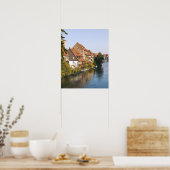 Klein Venedig und Regnitz Poster (Küche)