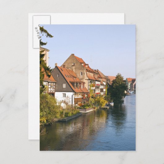 Klein Venedig und Regnitz Postkarte (Vorne/Hinten)
