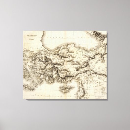 Kleinasien 3 leinwanddruck (Vorderseite)