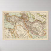 Kleinasien, Persien Poster (Vorne)