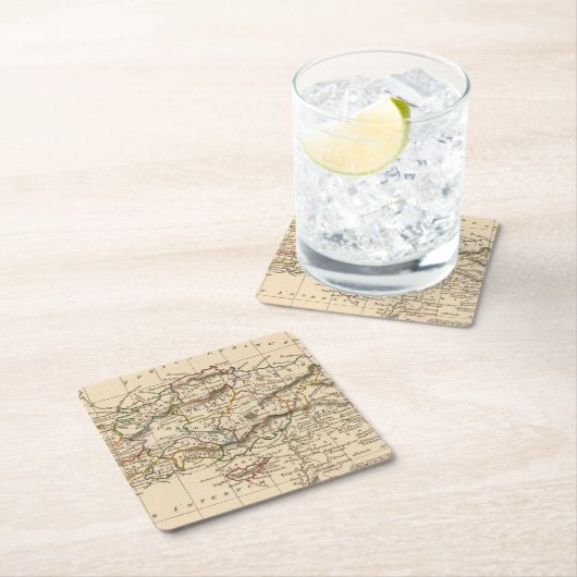 Kleinasien Rechteckiger Pappuntersetzer (Vor Ort)