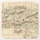 Kleinasien Rechteckiger Pappuntersetzer (Vorderseite)