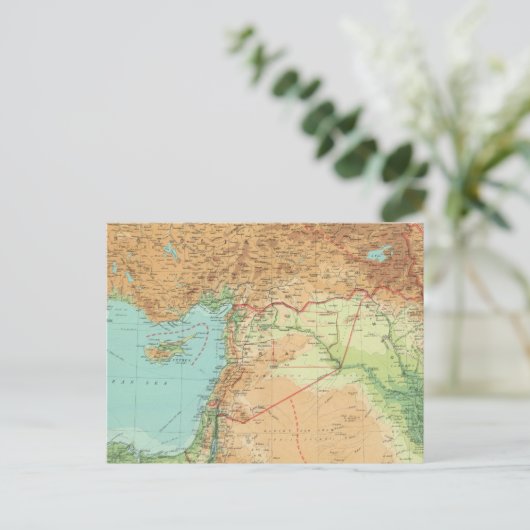 Kleinasien, Syrien und Mesopotamien Postkarte (Stehend Vorderseite)