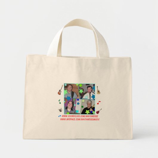 Kleinband Mini Stoffbeutel (Vorne)