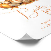 Kleinbärenduschbücher für Babys Poster (Ecke)