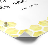 Kleinbienenbücher, Karten und Geschenkposter Poster (Ecke)