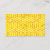 Kleinbienendusche mit Honigweg Anfrage Begleitkarte (Rückseite)