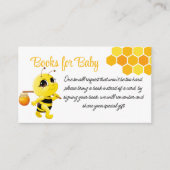 Kleinbienendusche mit Honigweg Anfrage Begleitkarte (Vorderseite)