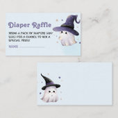 Kleinboo Baby Duschkabine Windeln Raffle Ticket Begleitkarte (Vorne/Hinten)