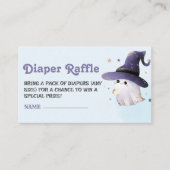 Kleinboo Baby Duschkabine Windeln Raffle Ticket Begleitkarte (Vorderseite)