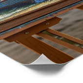 Kleinbootmalerei Poster (Ecke)