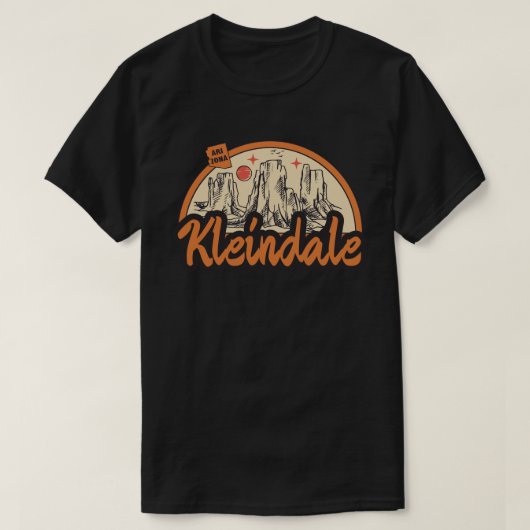 Kleindale, Arizona T-Shirt (Design vorne)