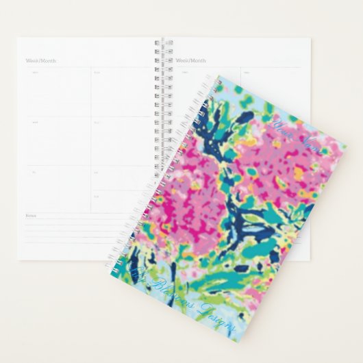 Kleine (14 cm x 21,6 cm) Blume Planer (Anzeige)