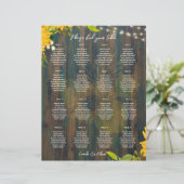 KLEINE 16 Tabelle Rustikale Holzleuchten SITZENSTR (Stehend Vorderseite)