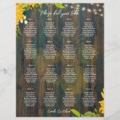 KLEINE 16 Tabelle Rustikale Holzleuchten SITZENSTR (Vorderseite)