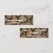 kleine 2 mini visitenkarte (Vorne/Hinten)