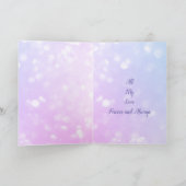 Kleine 3. Jubiläumsgrusskarte Karte (Innenseite)