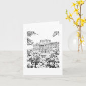 Kleine, 4" x 5,6" geklappte Grußkarte Karte (Gelbe Blume)