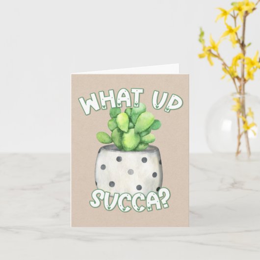 Kleine, 4" x 5,6" geklappte Grußkarte Karte (Gelbe Blume)