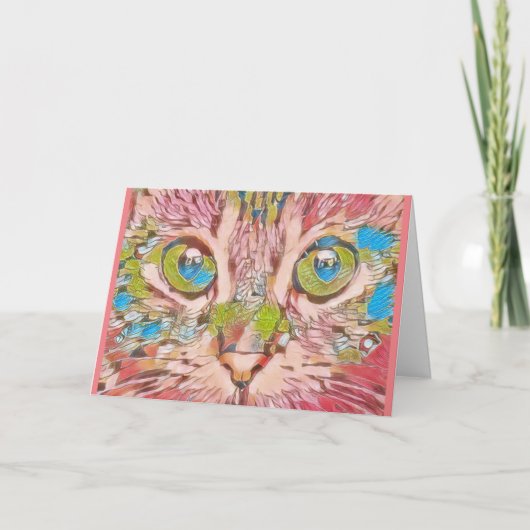 Kleine, 4" x 5,6" geklappte Grußkarte Karte (Vorderseite)