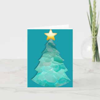 Kleine, 4" x 5,6" geklappte Grußkarte Karte