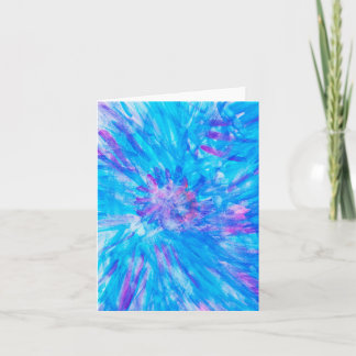 Kleine, 4" x 5,6" geklappte Grußkarte Karte