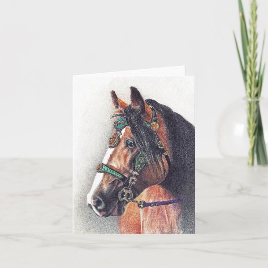 Kleine, 4" x 5,6" geklappte Grußkarte Karte (Vorderseite)