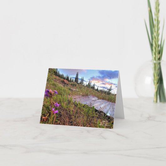 Kleine, 4" x 5,6" geklappte Note Card (Vorderseite)