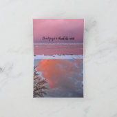 Kleine, 4" x 5,6" geklappte Note Card (Innenseite)