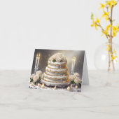 Kleine, 4 Zoll x 5,6 Zoll Karte (Gelbe Blume)