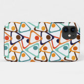 Kleine 70er-Dreiecke Case-Mate iPhone Hülle (Rückseite (Horizontal))