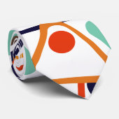 Kleine 70er-Dreiecke Krawatte (Gerollt)