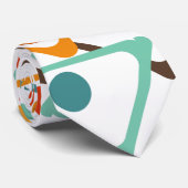 Kleine 70er-Dreiecke Krawatte (Gerollt)