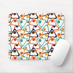 Kleine 70er-Dreiecke Mousepad