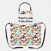 Kleine 70er-Dreiecke Schürze (Vorderseite)