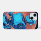 Kleine, aber dennoch harte - ultrageschützte Telef iPhone 15 Hülle (Rückseite (Horizontal))