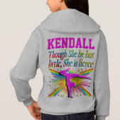 KLEINE, ABER PERSONALISIERTE HOODIE (Rückseite)