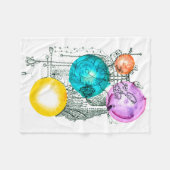 Kleine Abstrakte Kunst "Erweiterung des Multiversu Fleecedecke (Vorderseite (Horizontal))