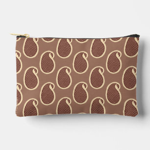 Kleine Accessoiretasche   Braun  Kosmetiktasche Zubehörtasche