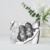 Kleine Affen Postkarte (Stehend Vorderseite)