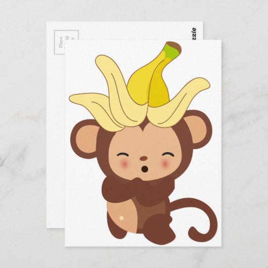 Kleine Affensammlung 108 Postkarte (Vorne/Hinten)