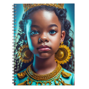 Kleine afrikanische Prinzessin, Black-History-Mont Notizblock